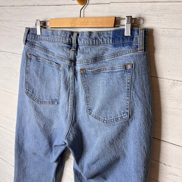 Abercrombie & Fitch Jeans Womens Size 32 Reg The 90s Straight Mid Rise Denim - Picture 14 of 16